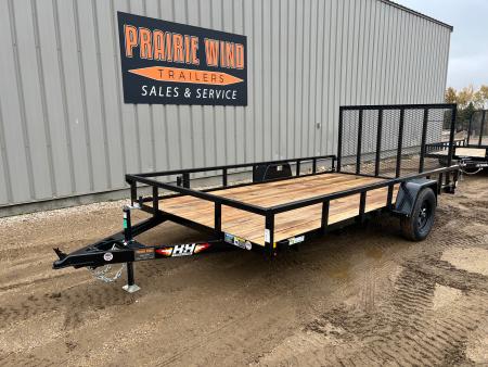 New 2027 H&H Trailers 14' RS8214-030 Utility Trailer