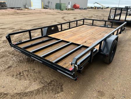 New 2027 H&H Trailers 14' RS8214-030 Utility Trailer