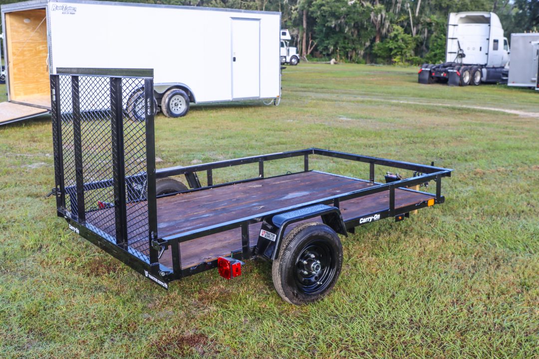 Used 2025 5X8 Carry-On Utility Trailer