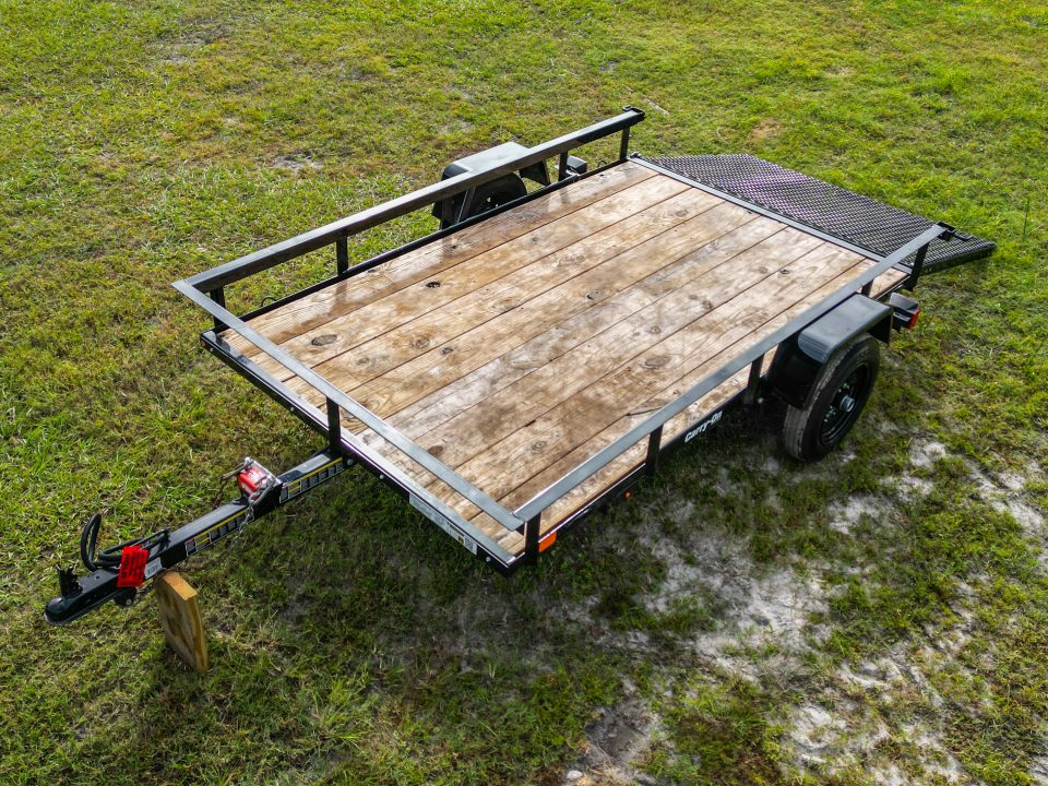 Used 2025 5X8 Carry-On Utility Trailer