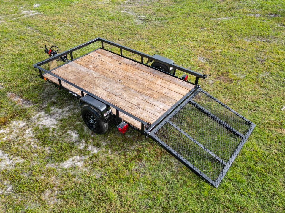 Used 2025 5X8 Carry-On Utility Trailer
