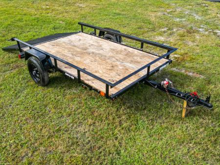 Used 2025 5X8 Carry-On Utility Trailer