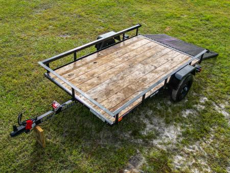 Used 2025 5X8 Carry-On Utility Trailer