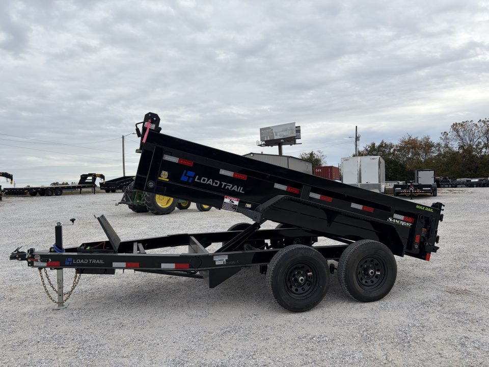 New 2026 Load Trail 72 x 12 TANDEM DUMP W/ 18" SIDES/ SLIDE IN RAMPS
