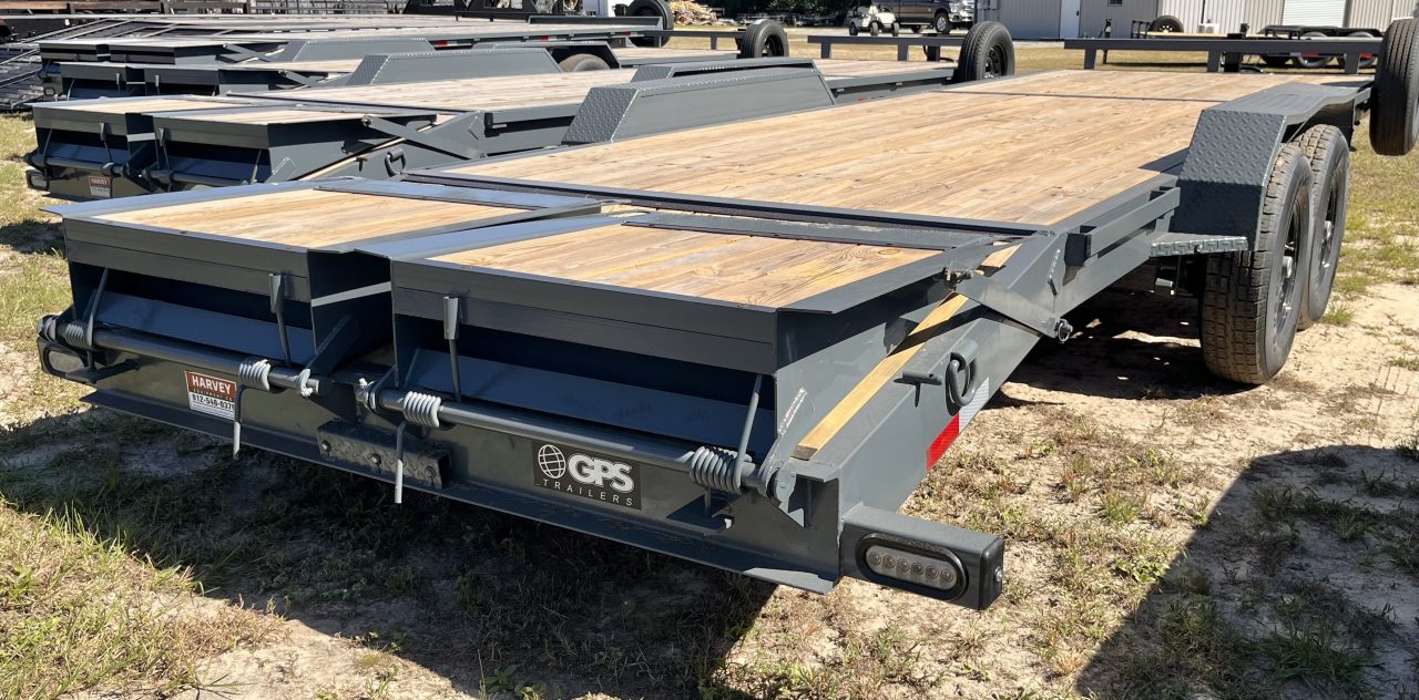 New 2026 GPS Trailers MDR2414k (7x24 14k) Equipment Trailer