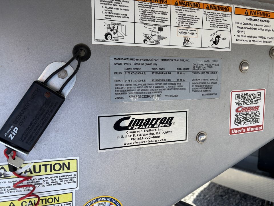 Used 2024 Cimarron Showstar 6100