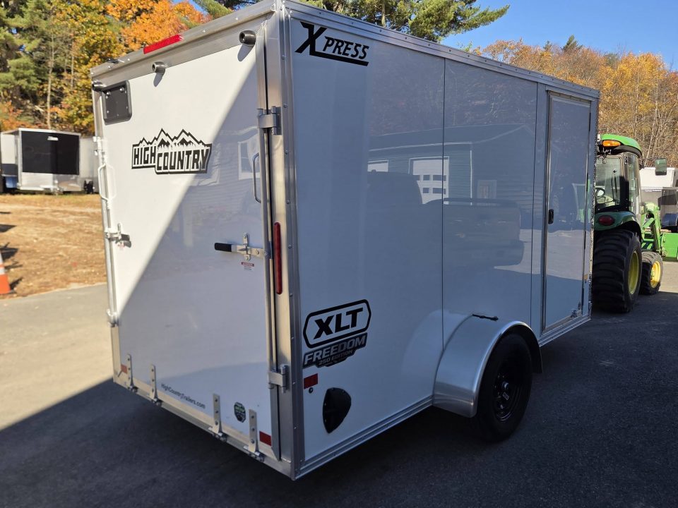 New 2027 High Country Trailers 6X12 Aluminum cargo trailer with upgrades rear ramp door Cargo / Enclosed Trailer