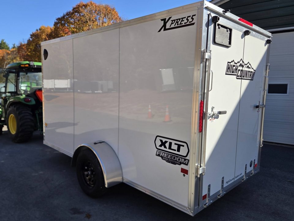 New 2027 High Country Trailers 6X12 Aluminum cargo trailer with upgrades rear ramp door Cargo / Enclosed Trailer