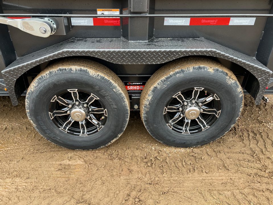 New 2027 Diamond C Trailers 14' LPT207 Telescopic Dump Trailer
