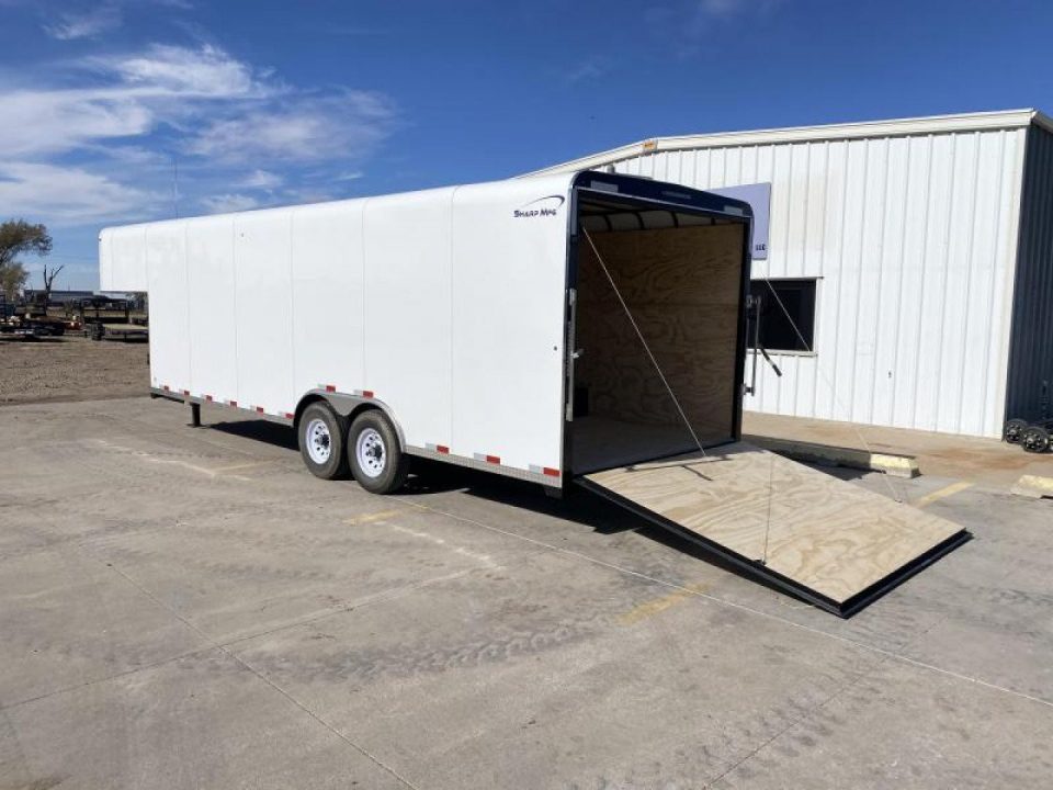 New 2027 Sharp Manufacturing Sharp 20' x 101" 12,000lbs Cargo / Enclosed Trailer
