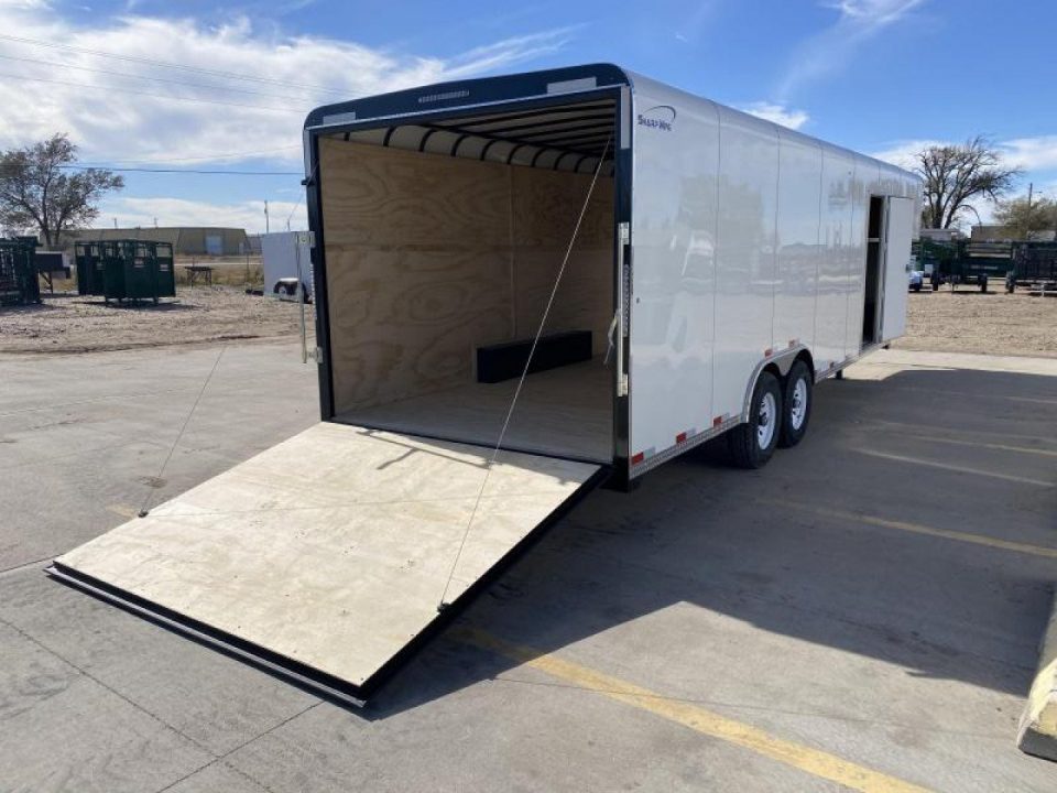 New 2027 Sharp Manufacturing Sharp 20' x 101" 12,000lbs Cargo / Enclosed Trailer