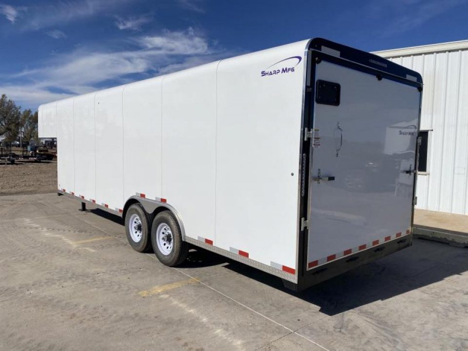 New 2027 Sharp Manufacturing Sharp 20' x 101" 12,000lbs Cargo / Enclosed Trailer