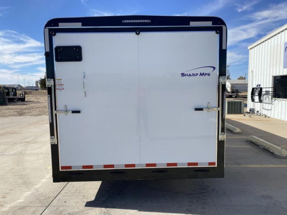 New 2027 Sharp Manufacturing Sharp 20' x 101" 12,000lbs Cargo / Enclosed Trailer