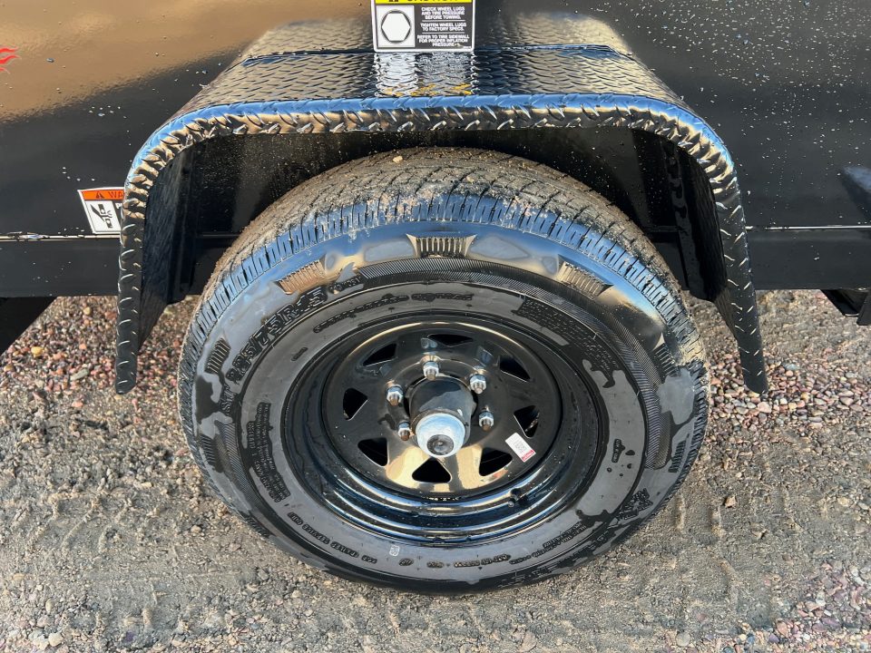 New 2027 H&H Trailers 8' Utility Dump Trailer