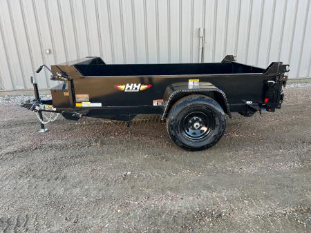 New 2027 H&H Trailers 8' Utility Dump Trailer