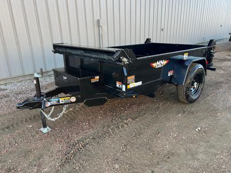 New 2027 H&H Trailers 8' Utility Dump Trailer