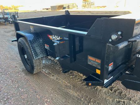 New 2027 H&H Trailers 8' Utility Dump Trailer