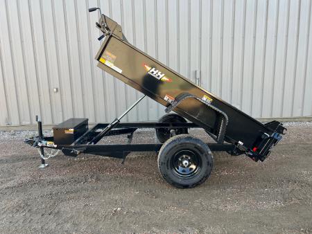 New 2027 H&H Trailers 8' Utility Dump Trailer