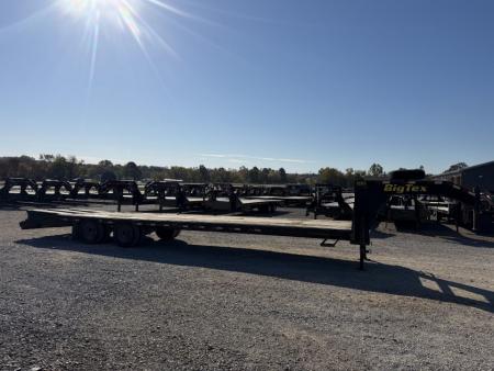 Used 2013 Big Tex 102"X33' 22K Gooseneck Flatbed Trailer