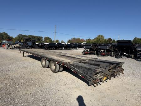 Used 2013 Big Tex 102"X33' 22K Gooseneck Flatbed Trailer