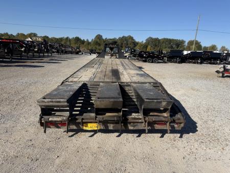 Used 2013 Big Tex 102"X33' 22K Gooseneck Flatbed Trailer