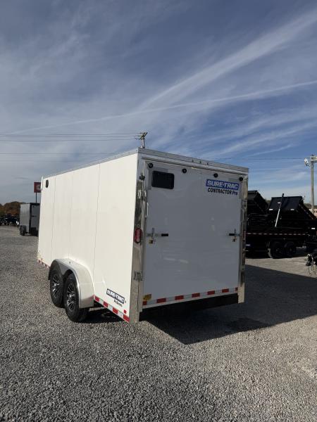 New 2027 Sure-Trac 7x16 Contractor Pro (7ft ceilings) Utility Trailer