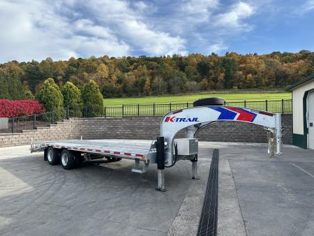 New 2026 K-Trail 25' Gooseneck w/Max Ramps (35,825 GVWR)