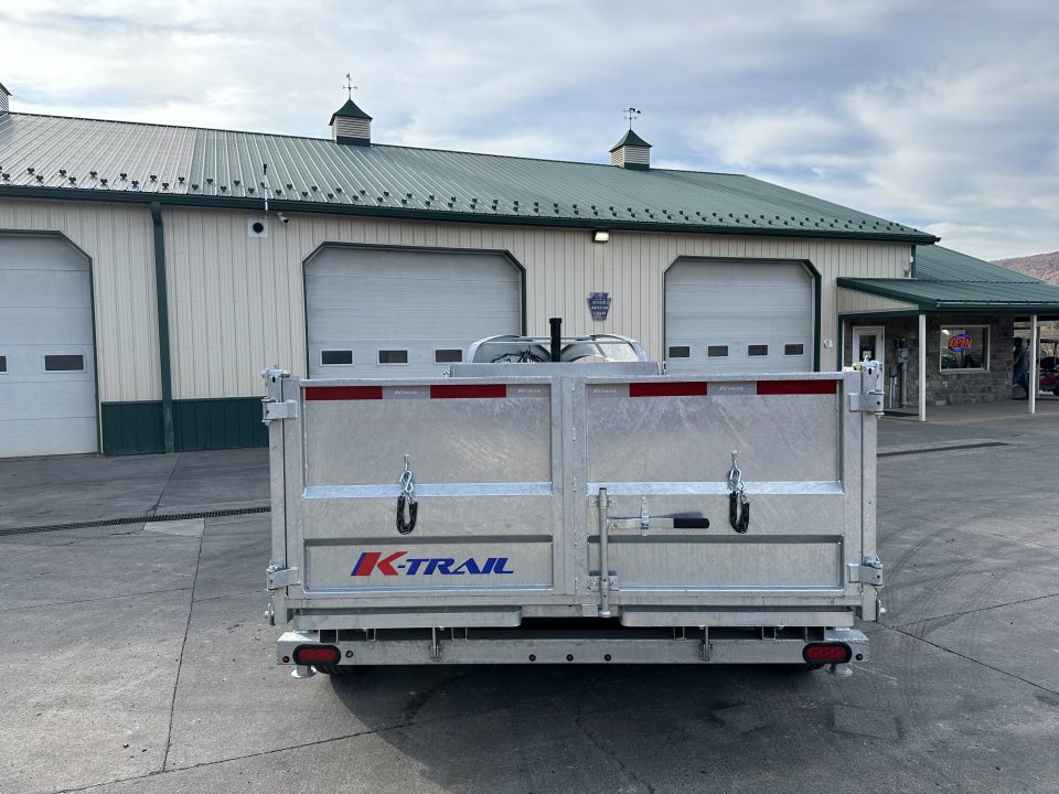 New 2025 K-Trail 16' Telescopic Dump (23,995 GVWR)