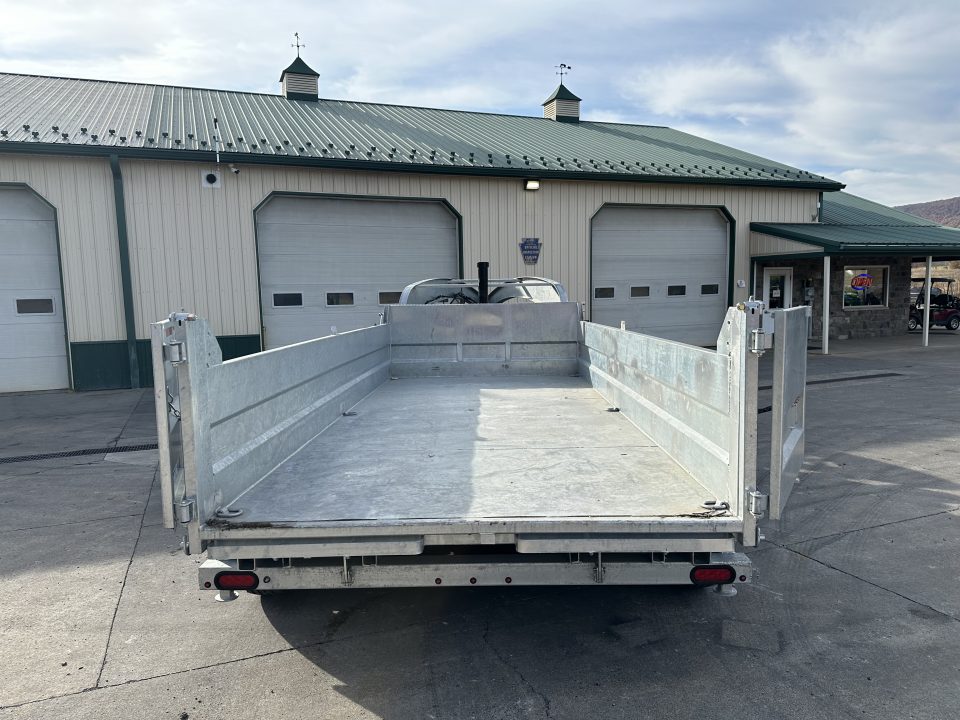 New 2025 K-Trail 16' Telescopic Dump (23,995 GVWR)