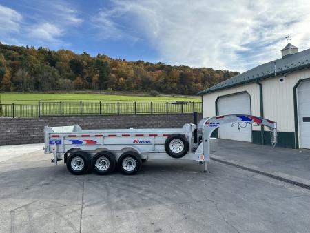 New 2025 K-Trail 16' Telescopic Dump (23,995 GVWR)