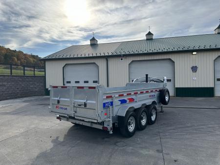 New 2025 K-Trail 16' Telescopic Dump (23,995 GVWR)