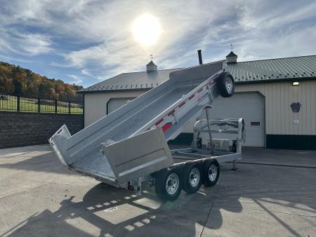 New 2025 K-Trail 16' Telescopic Dump (23,995 GVWR)