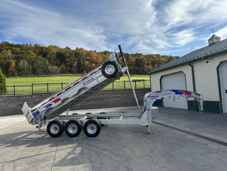 New 2025 K-Trail 16' Telescopic Dump (23,995 GVWR)