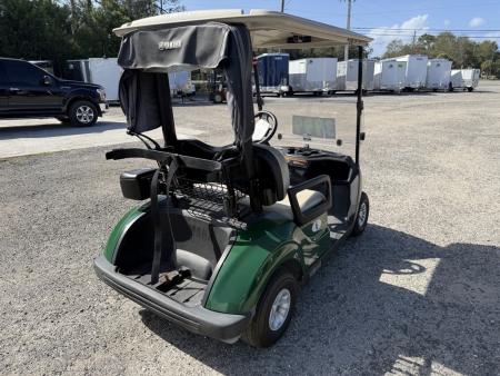 Used 2021 Yamaha 2 Seater Quiet Tech Gas Golf Cart with Enclosure