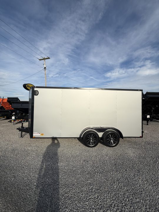New 2027 Big Tex Trailers 7x16 (black trim) Cargo / Enclosed Trailer