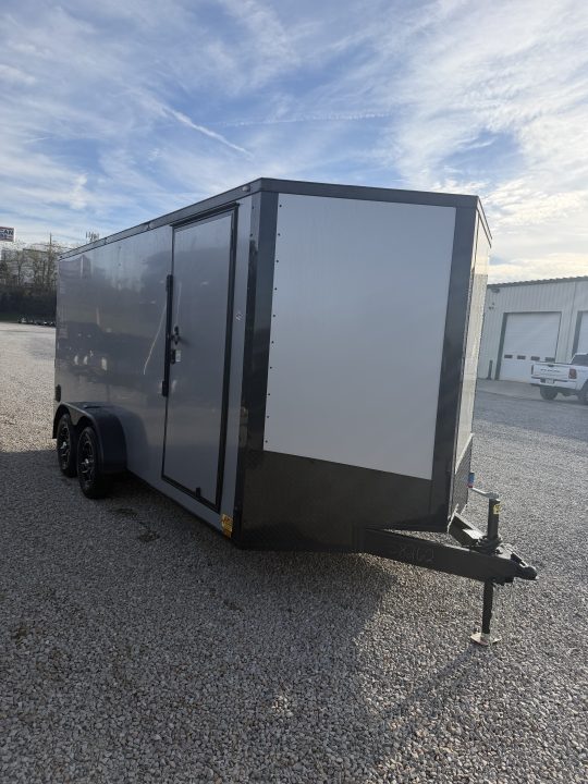 New 2027 Big Tex Trailers 7x16 (black trim) Cargo / Enclosed Trailer