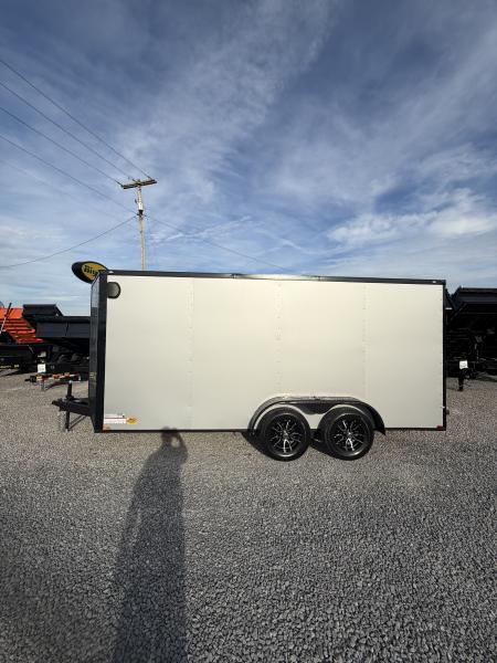 New 2027 Big Tex Trailers 7x16 (black trim) Cargo / Enclosed Trailer