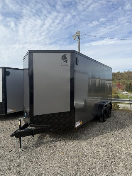 New 2027 Spartan 7x16 (7ft ceilings) Cargo / Enclosed Trailer