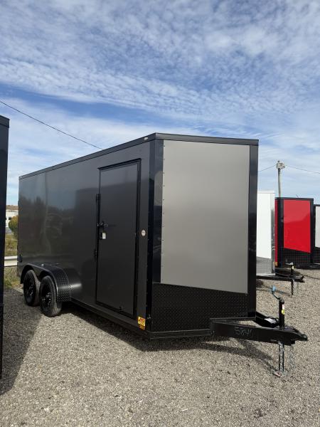 New 2027 Spartan 7x16 (7ft ceilings) Cargo / Enclosed Trailer