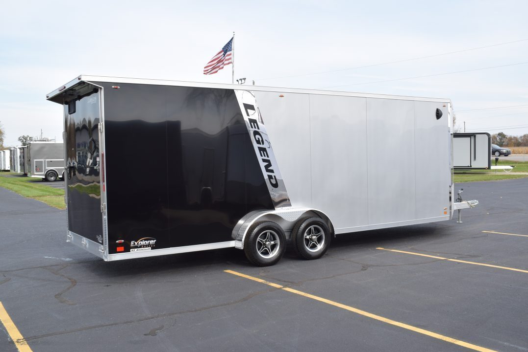 New 2027 Legend Trailers Explorer 7.5x27 Snow/ATV Multisport Trailer