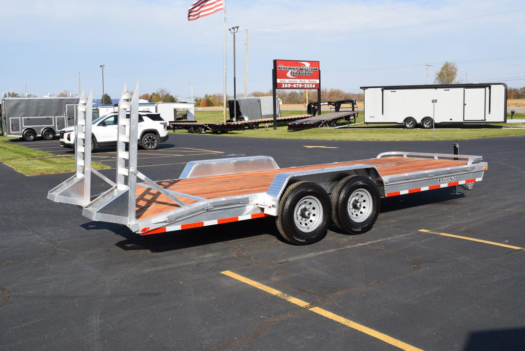 New 2027 Legend Trailers 7x20 14K Heavy Duty Aluminum Equipment Trailer