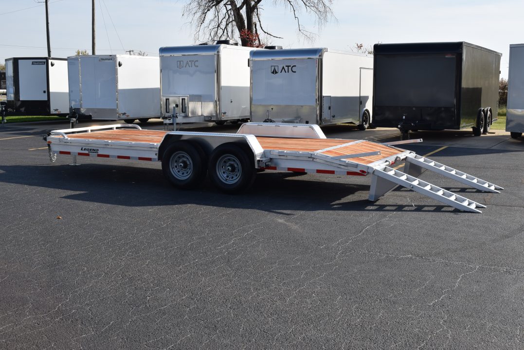 New 2027 Legend Trailers 7x20 14K Heavy Duty Aluminum Equipment Trailer