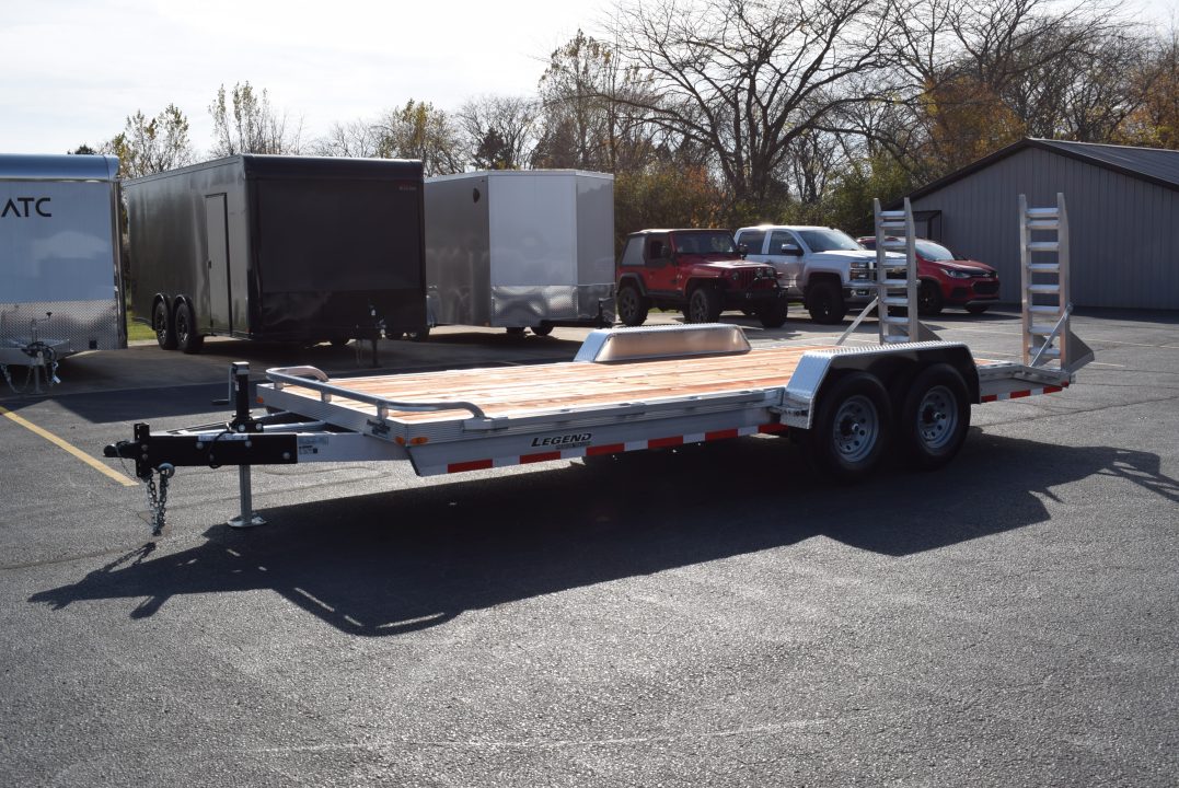 New 2027 Legend Trailers 7x20 14K Heavy Duty Aluminum Equipment Trailer