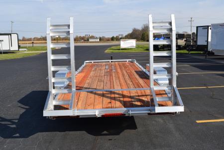 New 2027 Legend Trailers 7x20 14K Heavy Duty Aluminum Equipment Trailer
