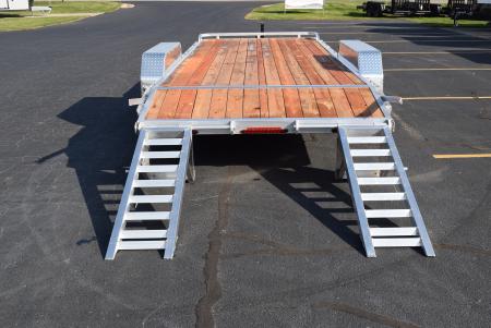 New 2027 Legend Trailers 7x20 14K Heavy Duty Aluminum Equipment Trailer