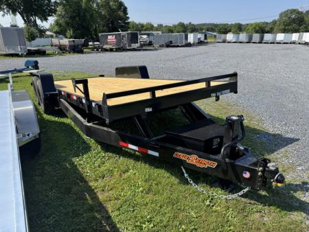 New 2027 Down 2 Earth Trailers DTE8222WCHT7B Equipment Trailer 14K POWER TILT DECK, 22 FOOT, SALE ON NOW