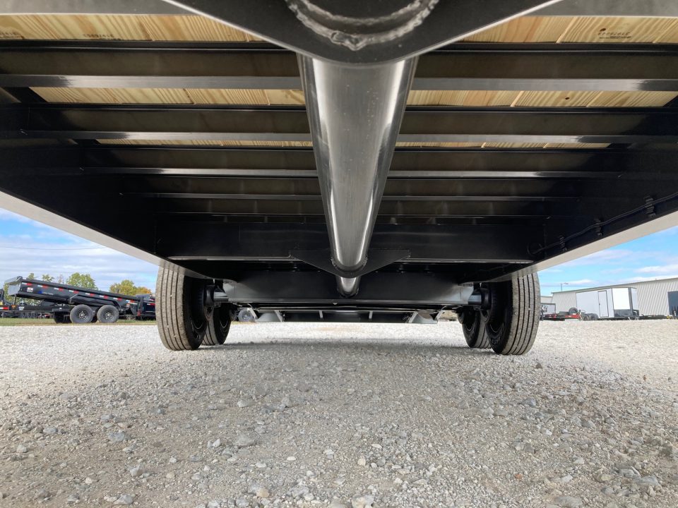 New 2027 MAXX-D 102x24 TANDEM 22K GN W/ 5' DOVE, MAX RAMPS & DRIVE OVER FENDERS Equipment Trailer