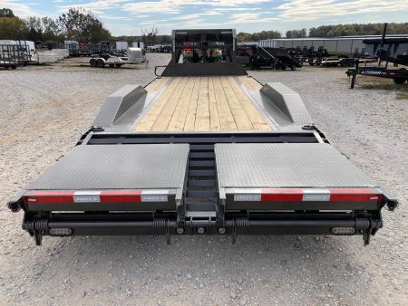 New 2027 MAXX-D 102x24 TANDEM 22K GN W/ 5' DOVE, MAX RAMPS & DRIVE OVER FENDERS Equipment Trailer
