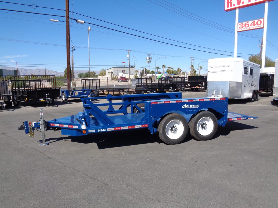 New 2027 Air Tow * T16-14 * 16Ft 14k Drop Deck Equipment Trailer