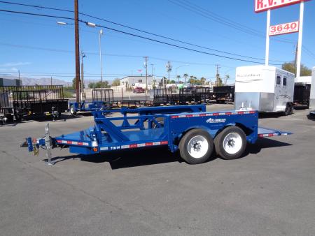 New 2027 Air Tow * T16-14 * 16Ft 14k Drop Deck Equipment Trailer